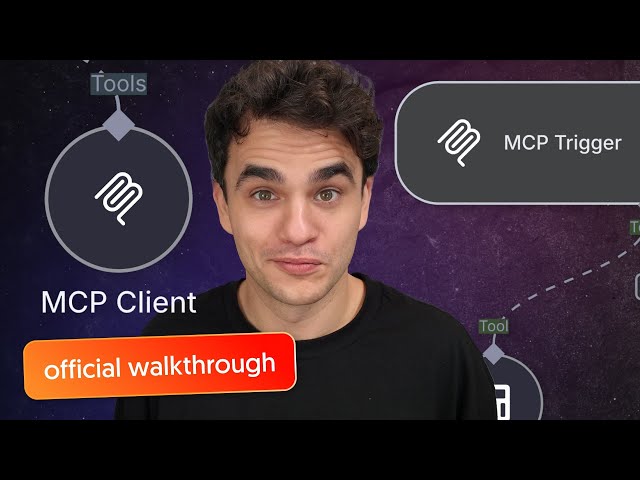Thumbnail linking to a Studio video walkthrough of the new MCP Server Trigger and Client Tool nodes
